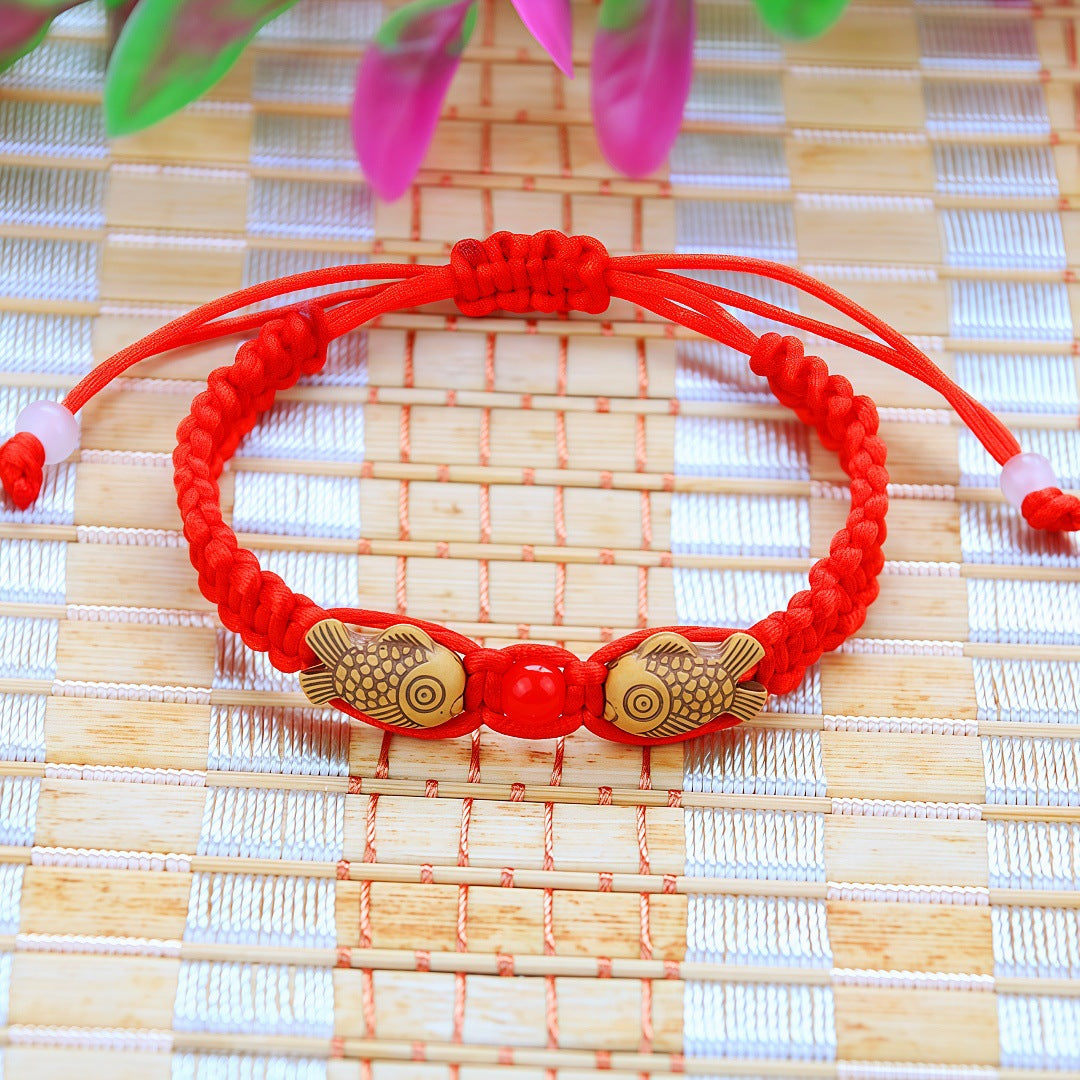 Colorful Wire Carrying Strap Adult Perfume Bag Dragon Boat Festival Bracelets