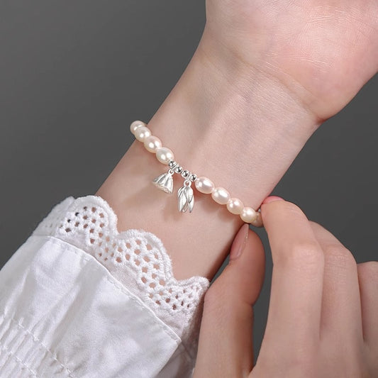 Damen Lotus Seedpod Trendy Summer Light Luxus-Armbänder für Freundinnen