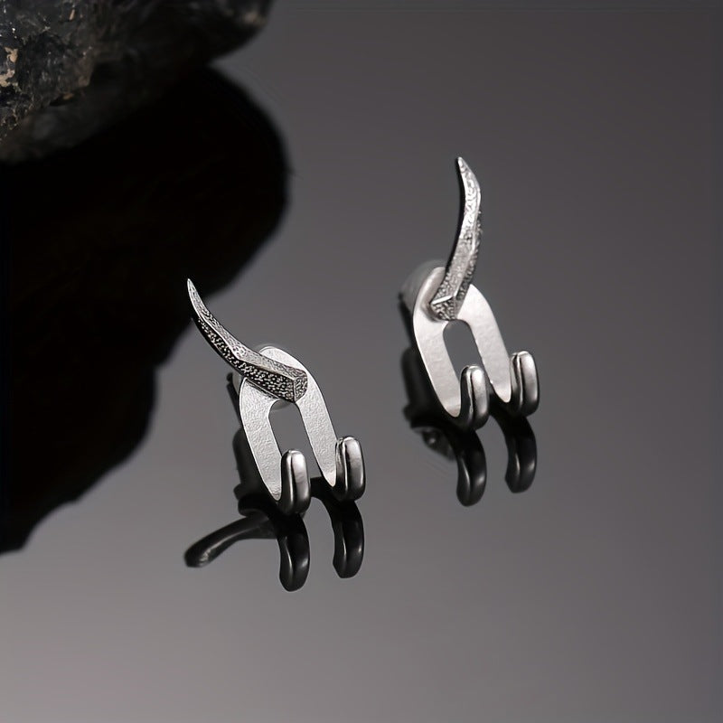 Women's & Men's Punk Horn For Trendy Combination Personality Design Avant-garde Modern Rings