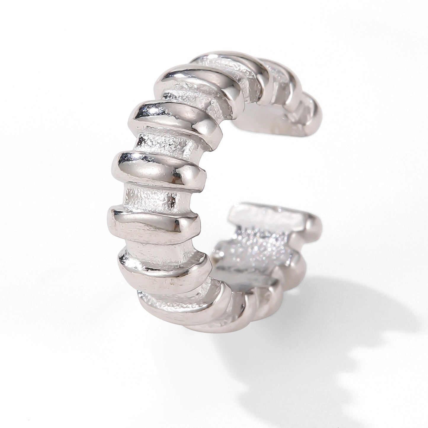 Stainless Steel Pin Stylish Water Drop Ear Clip