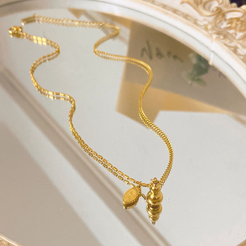 Women's Gourd For Summer Clavicle Chain High-grade Necklace