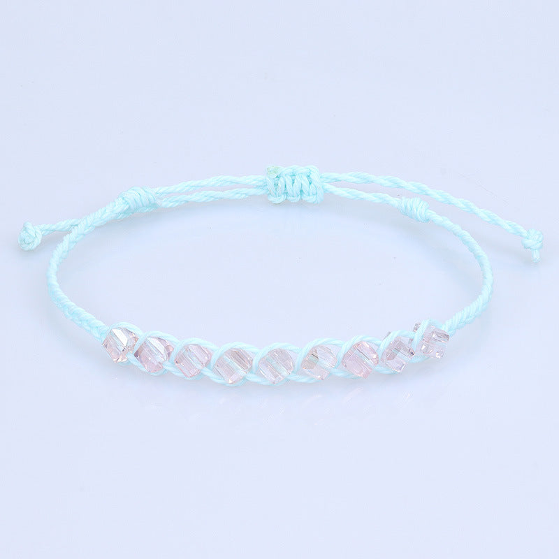 Women's Woven Waterproof Wax Line Bohemian Creative Elegant Bracelet