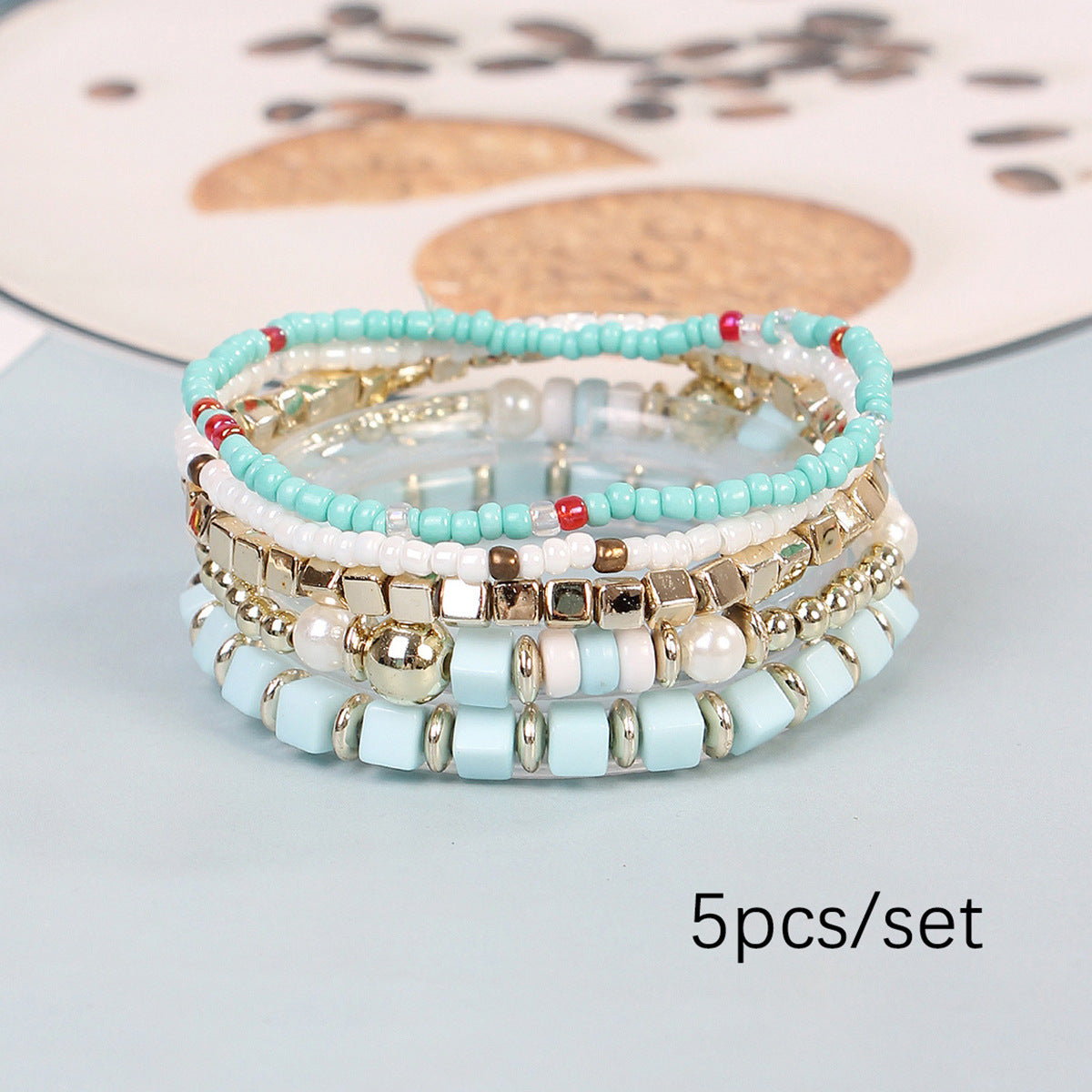 Chinese Style Beads Stringed Temperamental Minority Bracelet