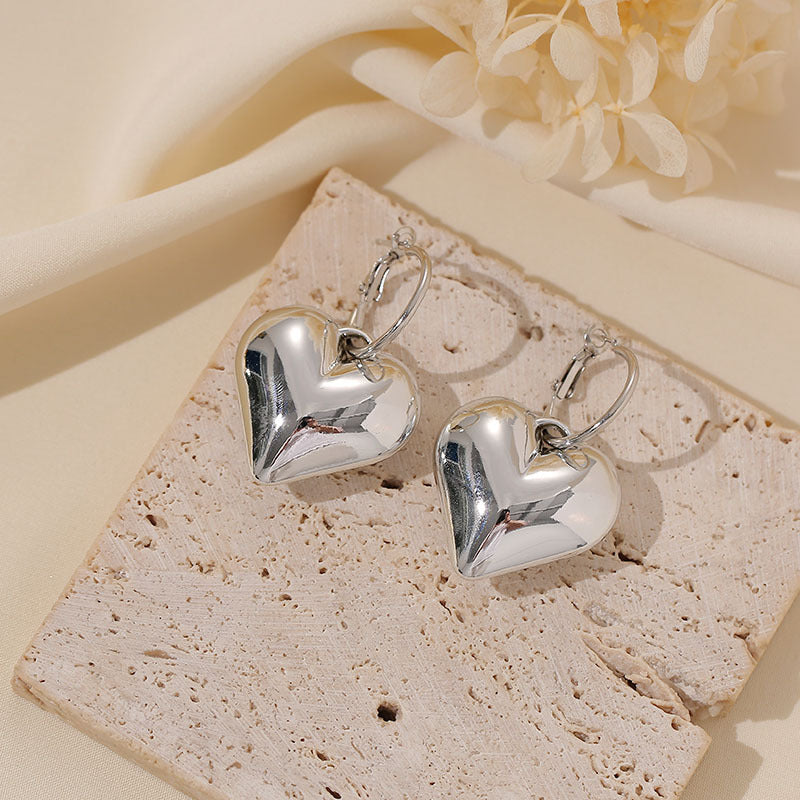 Simplicity Exaggeration Love High-grade Personality Geometry Jewelry Set