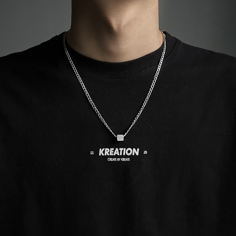Women's & Men's Niche Design Trendy Clavicle Chain Simple Hip Hop Necklace