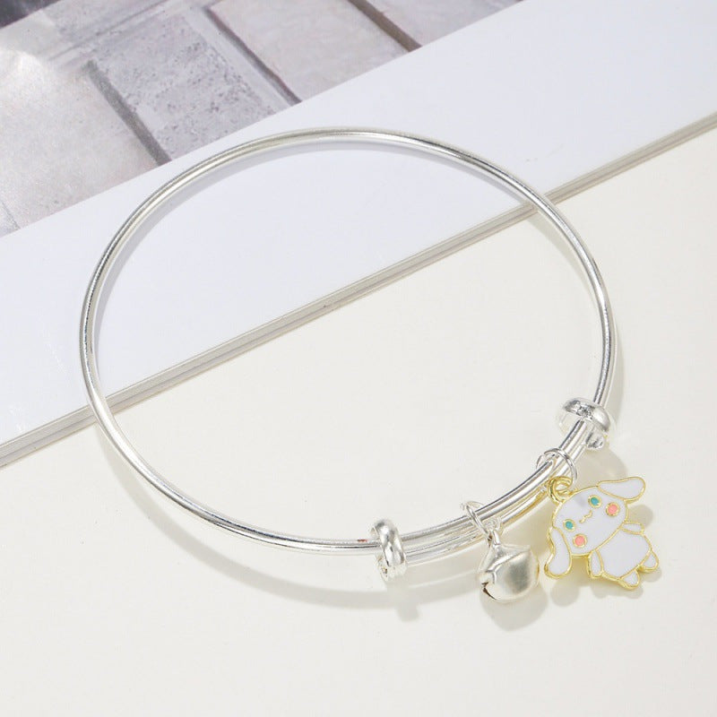 Cute Cartoon Jade Big Dog Melody Clow Hello Kitty Bracelet