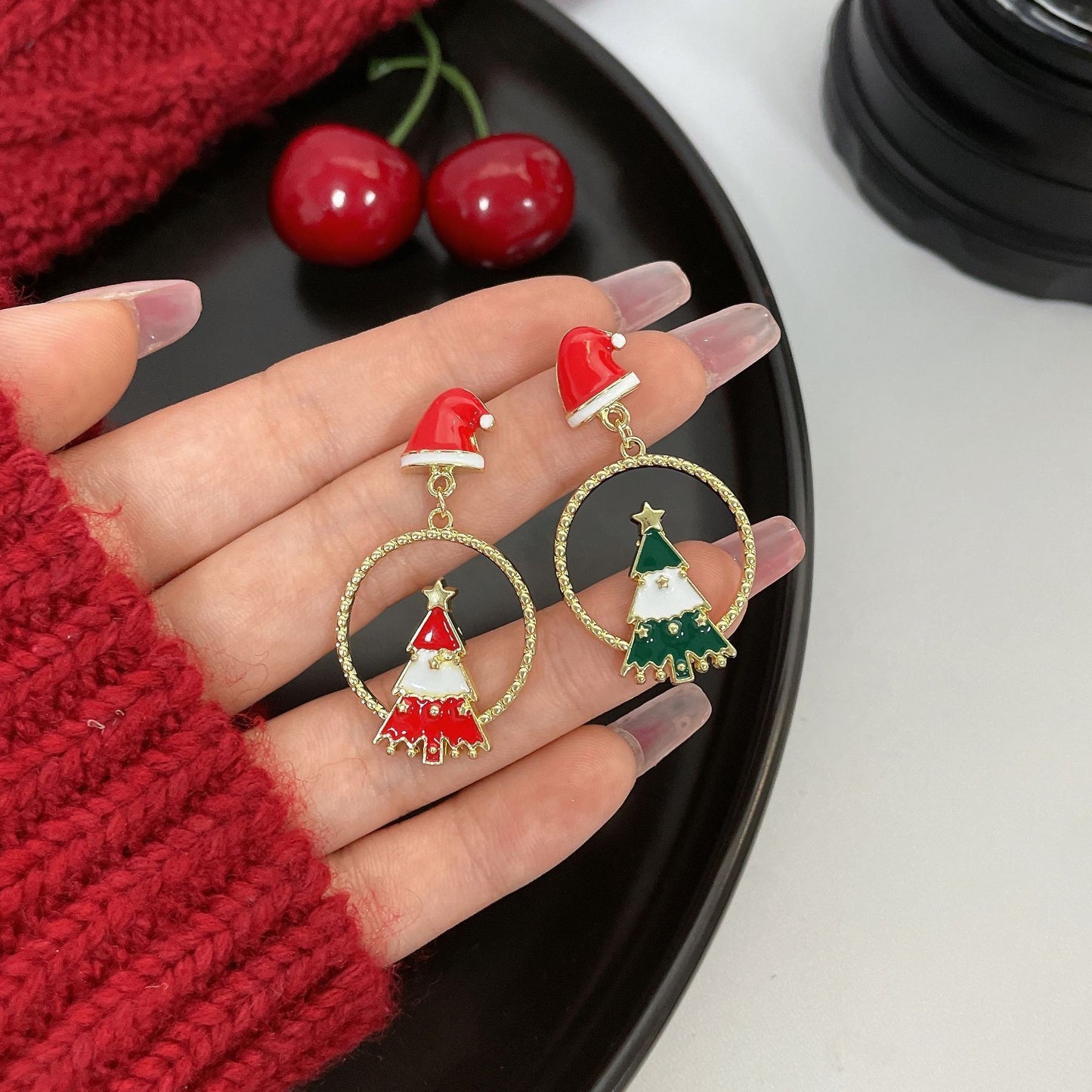 Series Cartoon Cute Holiday Design Exquisite Earrings