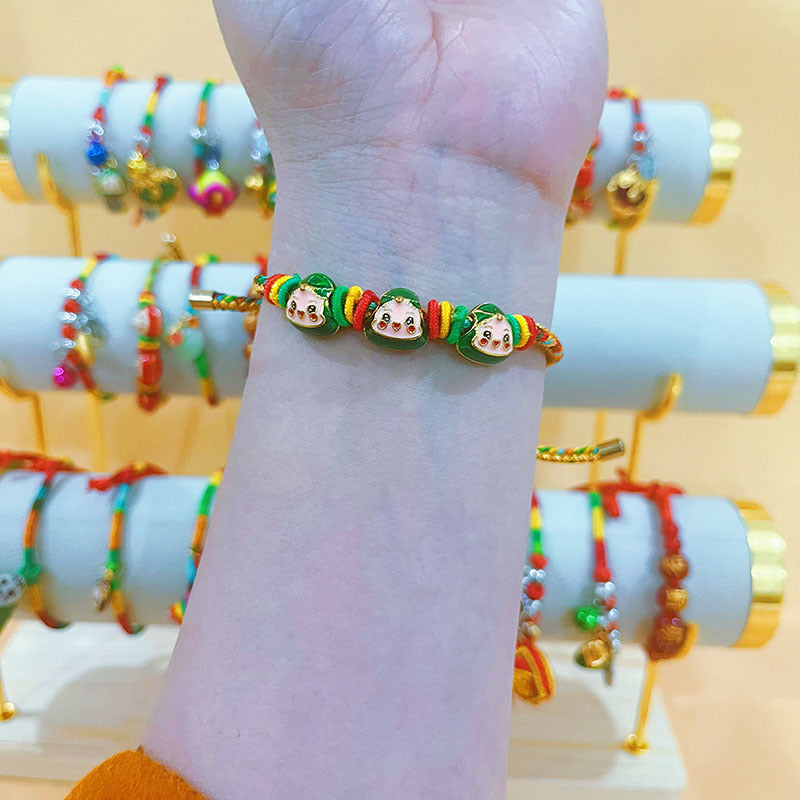 Dragon Boat Festival Colorful Rope Ethnic Style Hand-woven Adult Small Bracelets