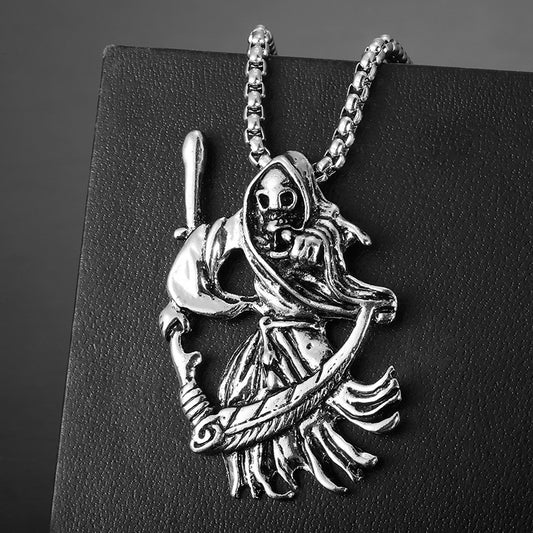 Men's Pendant Retro Halloween Street Popular Hip Necklaces