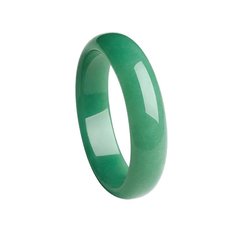 Natural Aventurine Jade Light Green Chinese Bracelets
