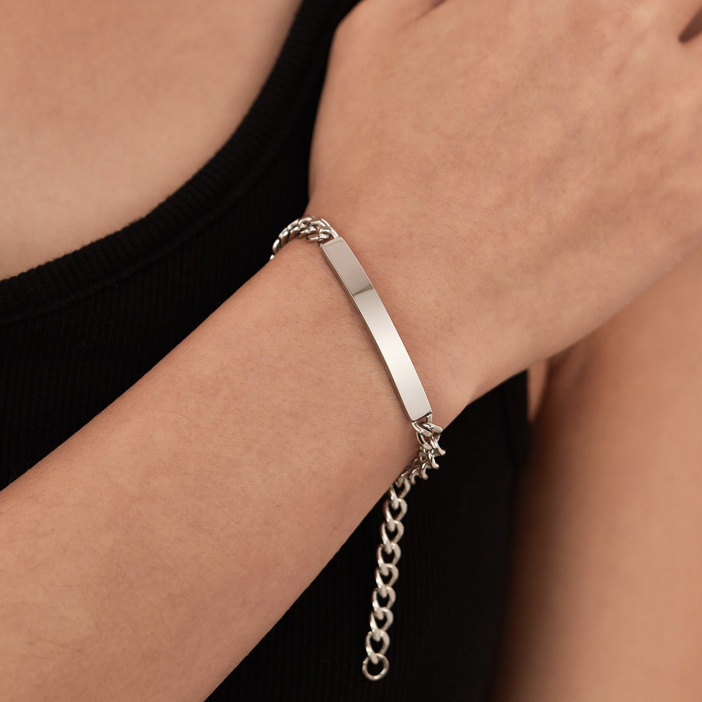 Fashion Simple Personalized Minority Titanium Steel Bracelets