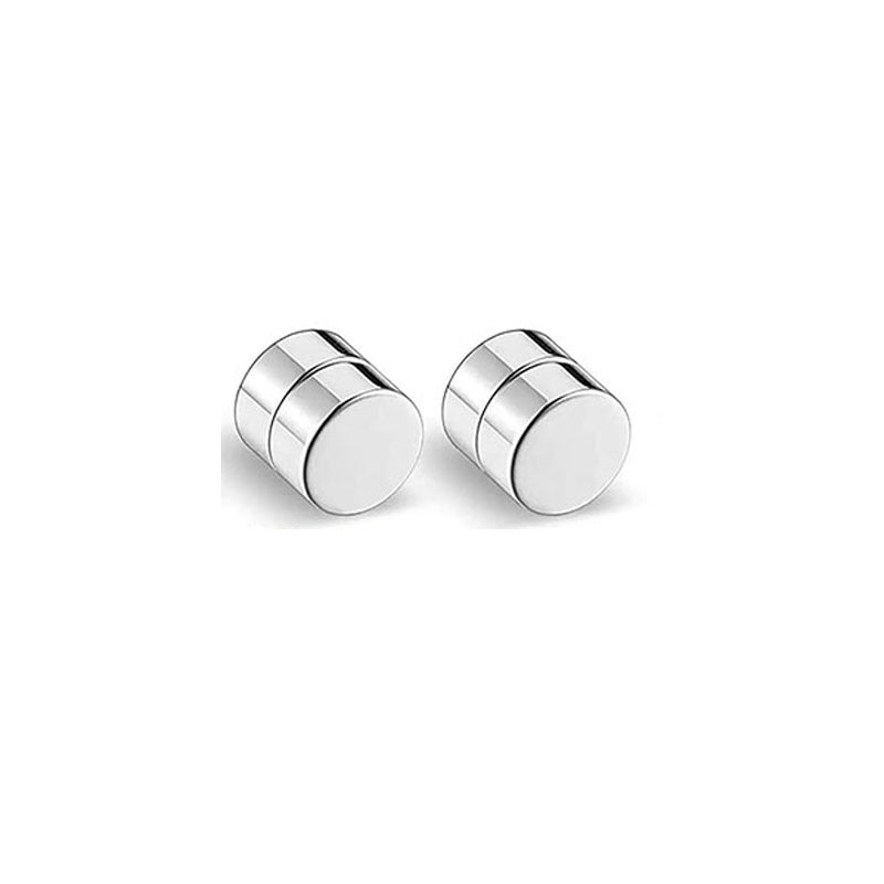 Women's White Contrast Simple Geometric Personalized Without Rings