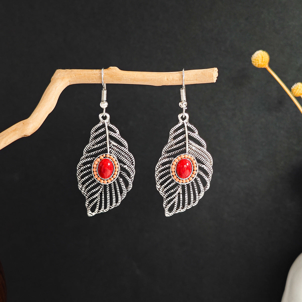 Bohemian Ethnic Style Ear Long Tassel Metal Fashion Earrings