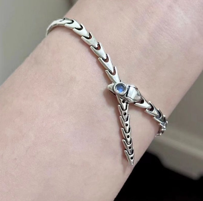Heavy Metal Super Cool Light Luxury Personalized Minority Design Sense Bracelet