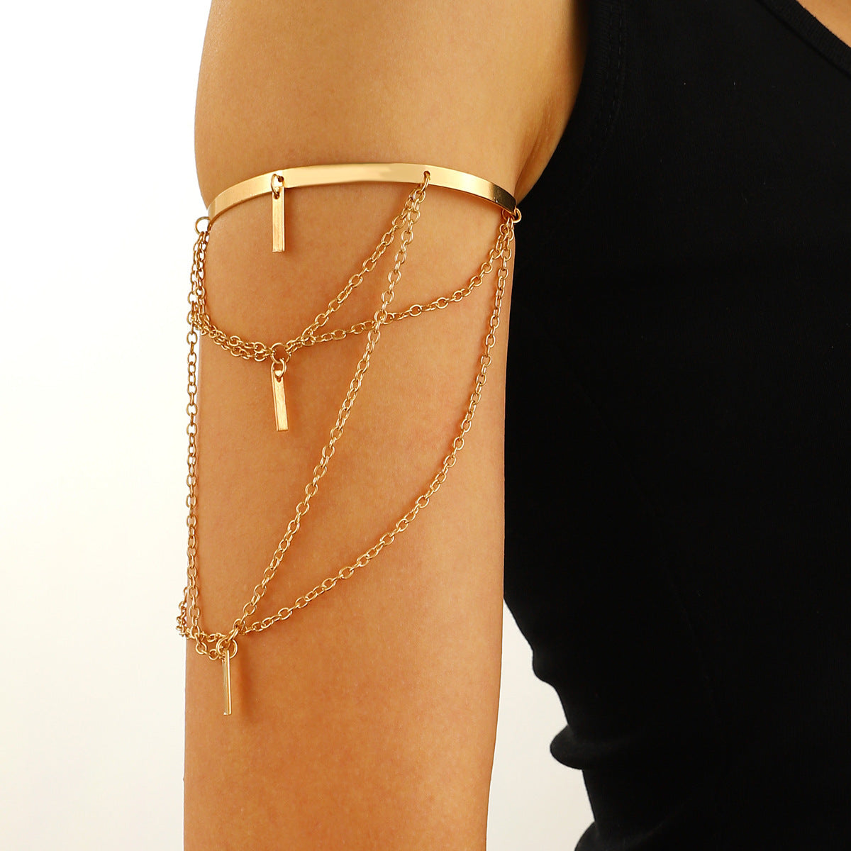 Chain Strip Armband High-grade Exquisite Versatile Opening Bracelets