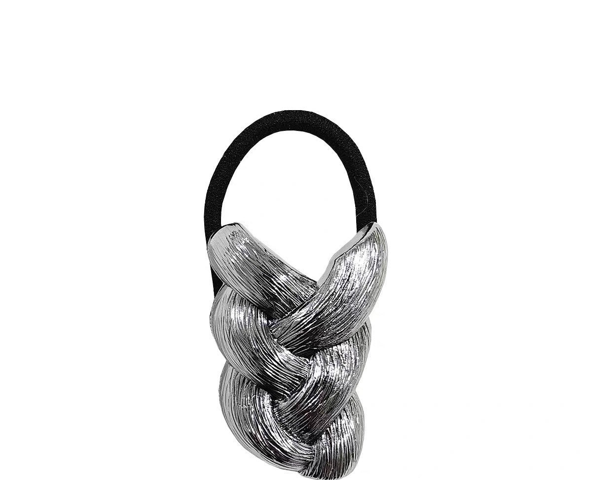 Simple Elegant Hair Light Luxury Minority Twist Braid Necklace