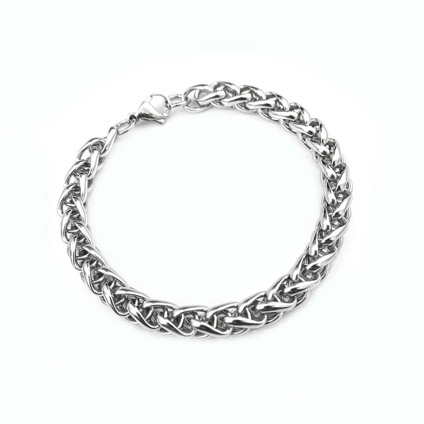 Men's Stainless Steel Woven Keel Titanium High-grade Bracelets