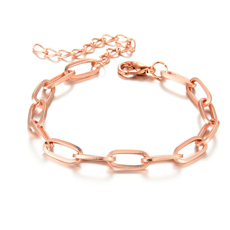 Personalized Cross Chain Fashion Temperament Wild Bracelet