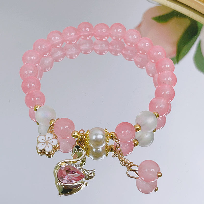 Female Simple Cute Beaded Stall Stationery Bracelets