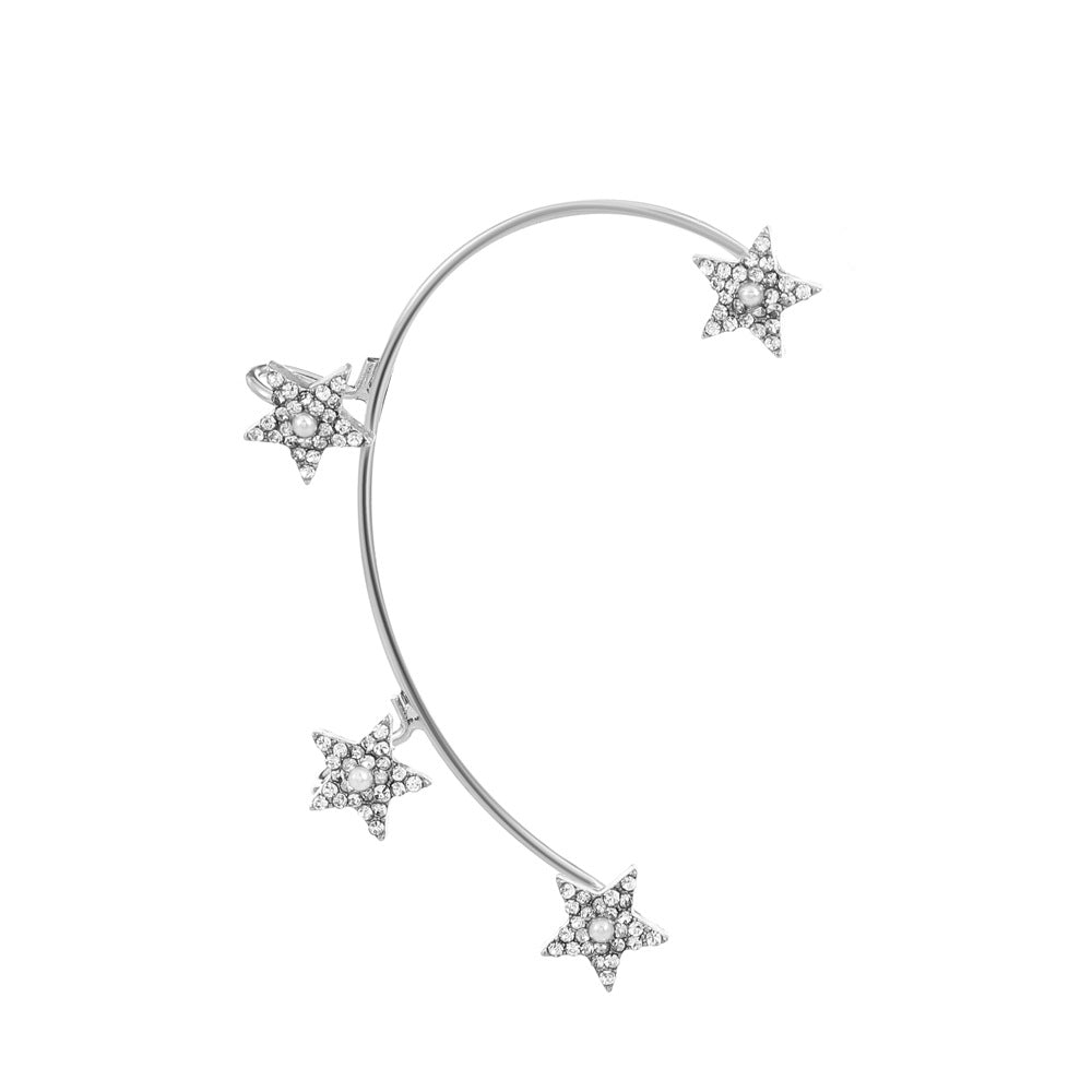 Women's Fairy Mori Style Diamond Butterfly Fashion Ear Clip