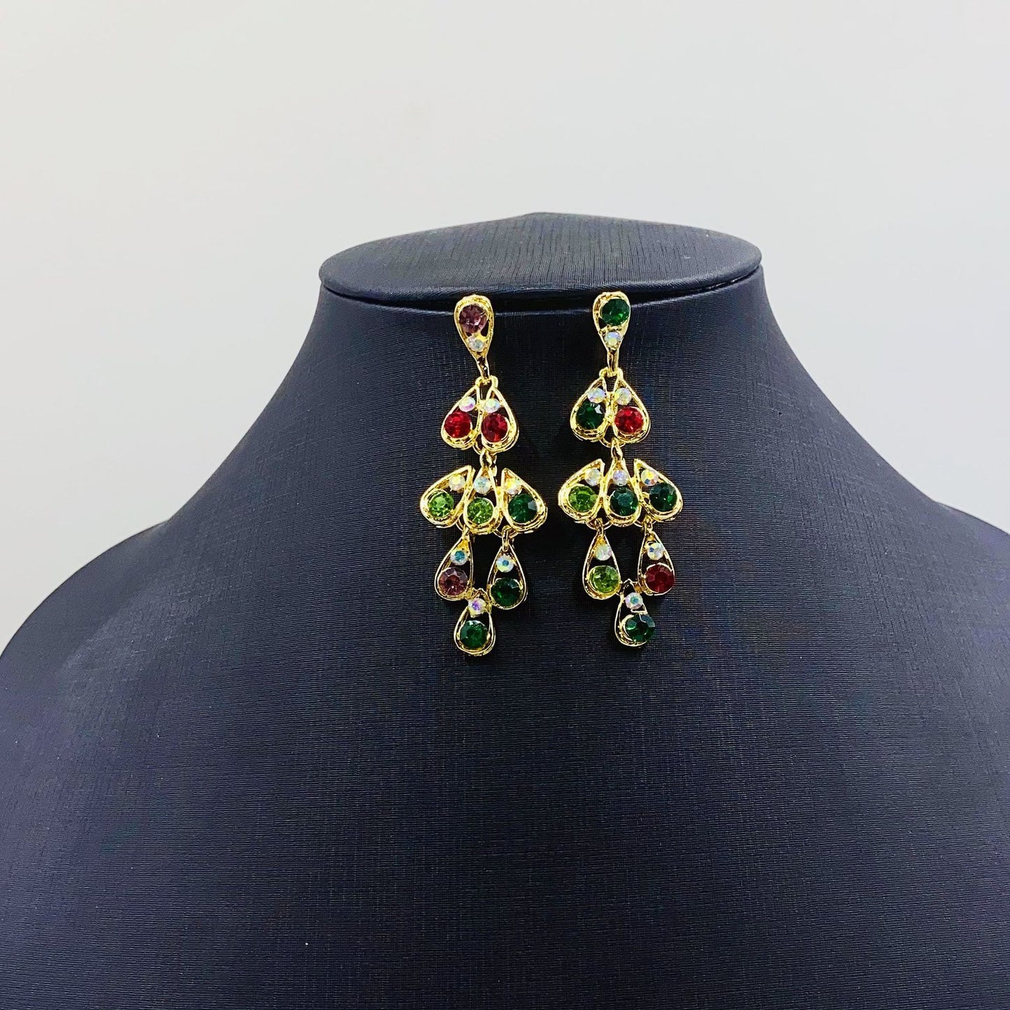 Dignified Bride Diamond Peacock Suit Dress Jewelry Set