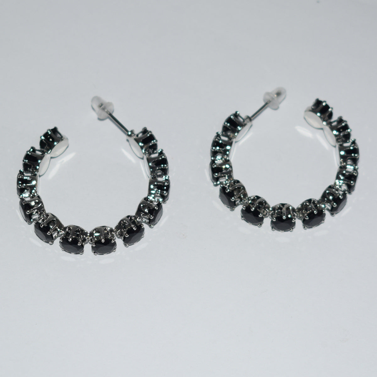 Women's Luxury Zircon Collar Ear Three-piece Horse Eye Fashion Jewelry Set