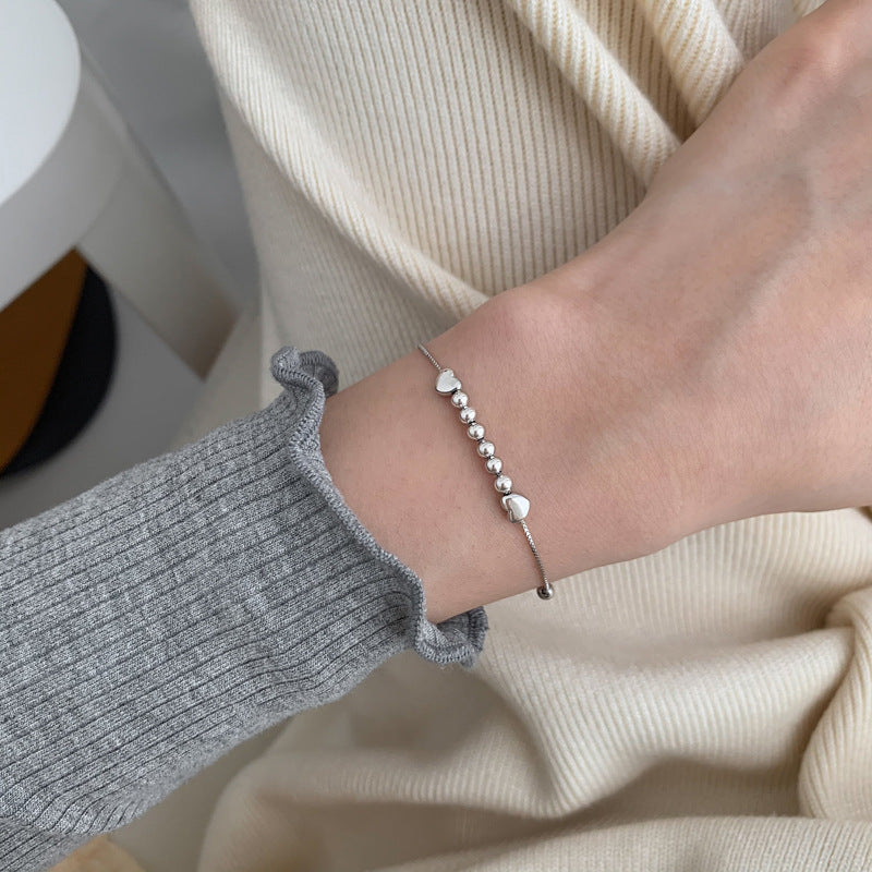 Loving Heart Female Temperament Design Girlfriends Bracelet