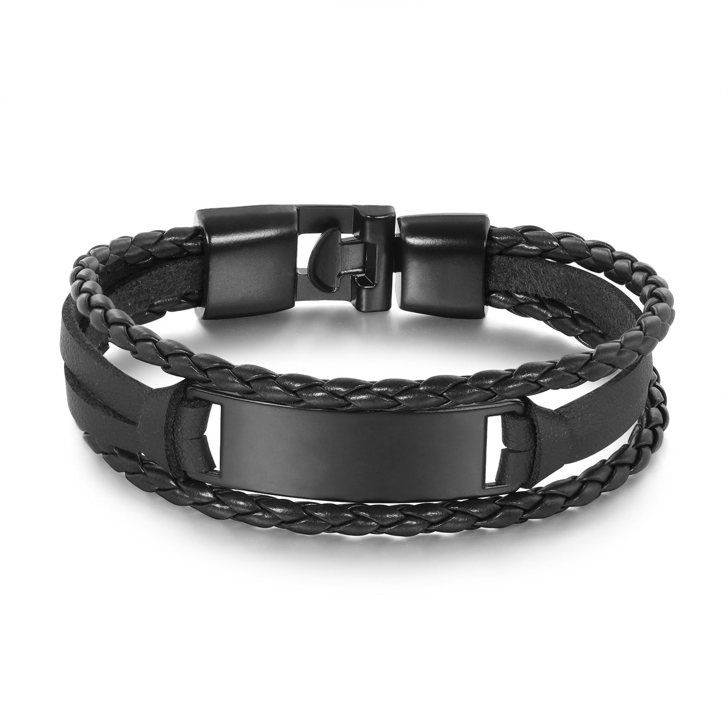 Man Woven Leather Jewelry Personality Hip Bracelets