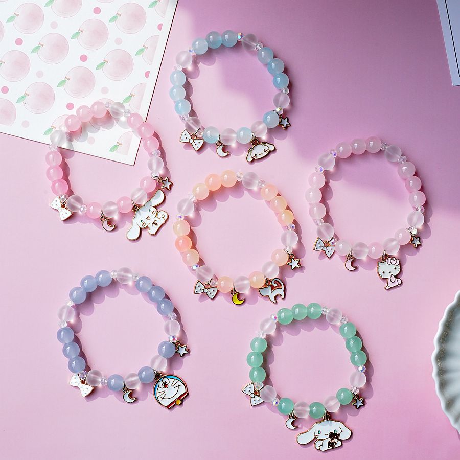 Korean Style Graceful And Cute Crystal Bracelets