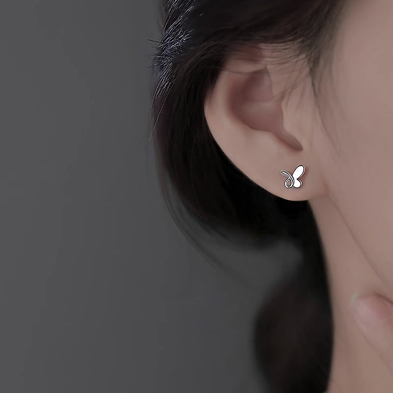 Korean simple earrings hotsell