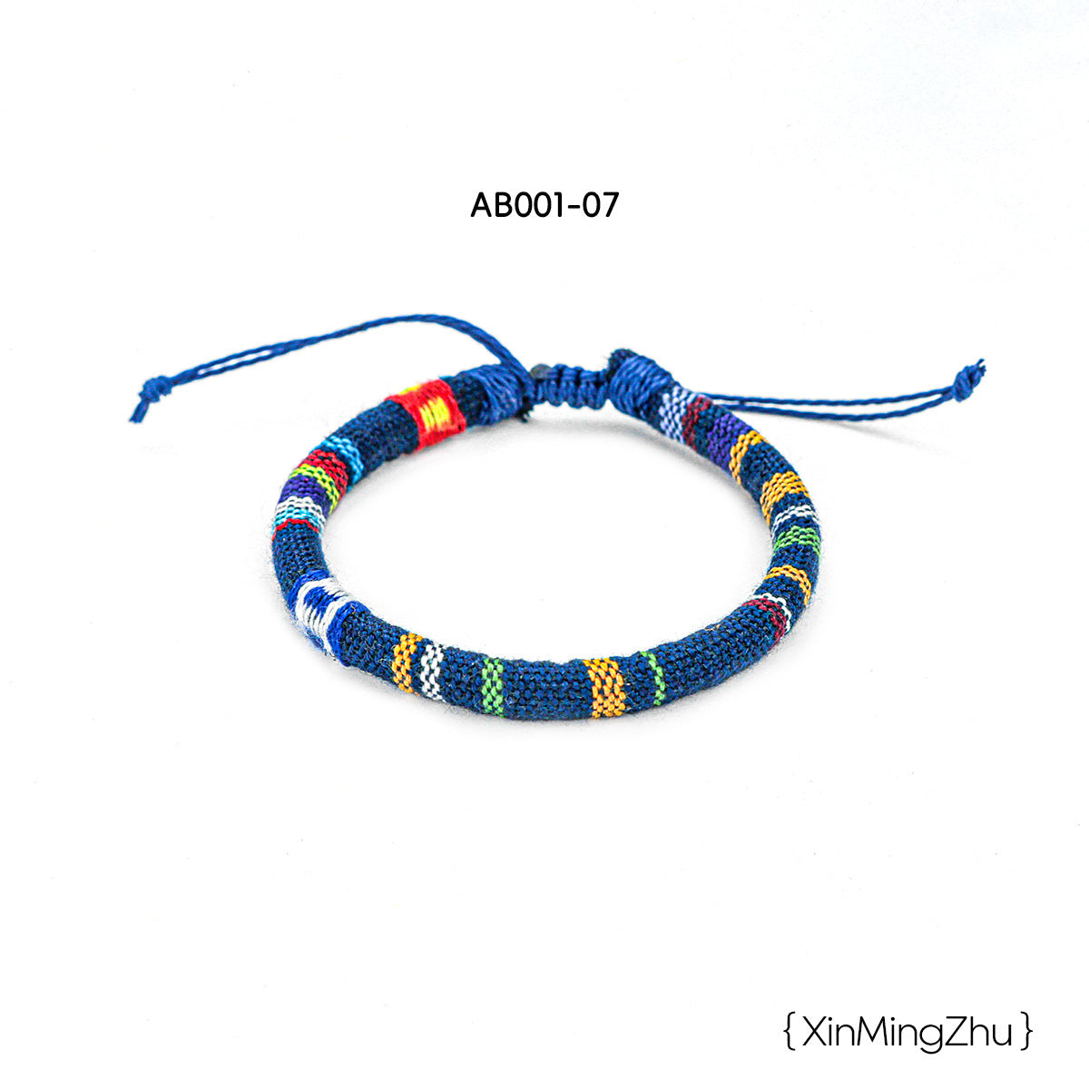 Bohemian Ethnic Style Colored Friendship Fabric Bracelets