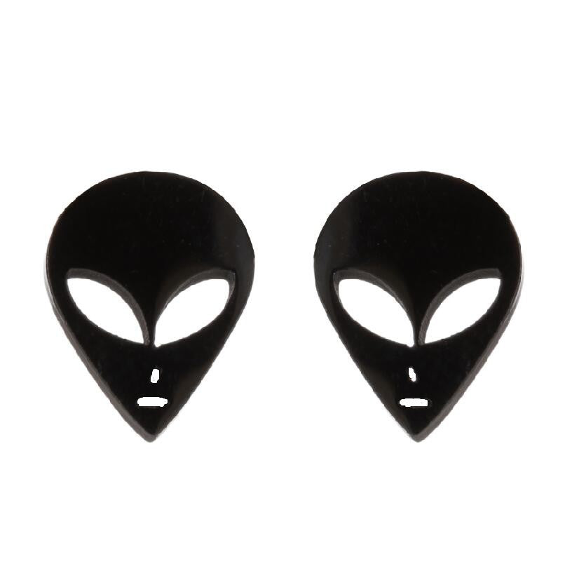 Cartoon Character Female Fashion Personality Alien Quirky Stud Earrings