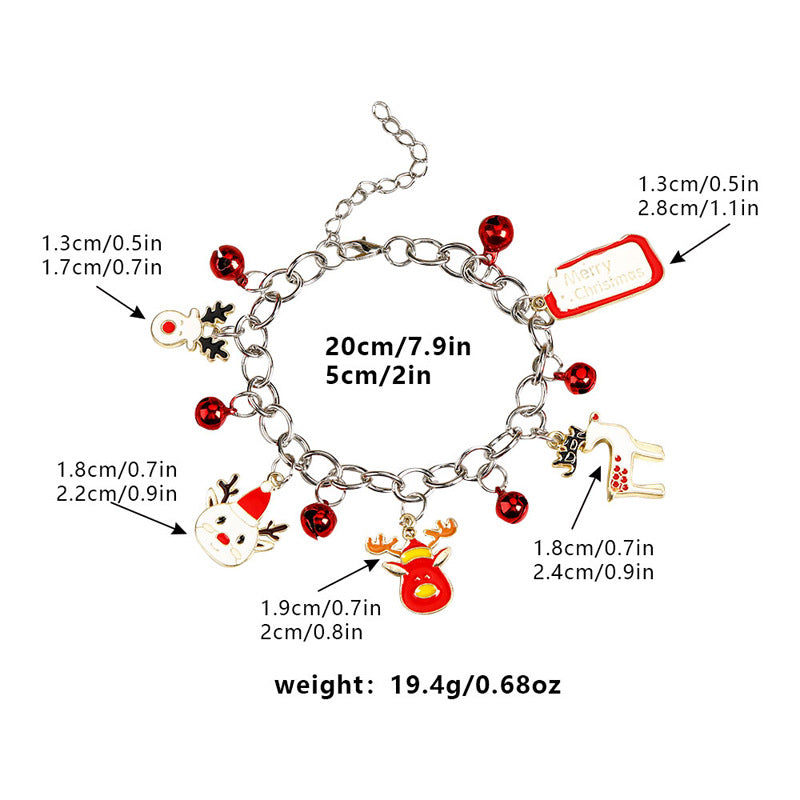 Schneeflocken-Geschenktüte, tropfende Armbänder aus Elchlegierung