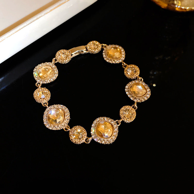 Round Light Luxury High-grade Fashion Minimalist Bracelet