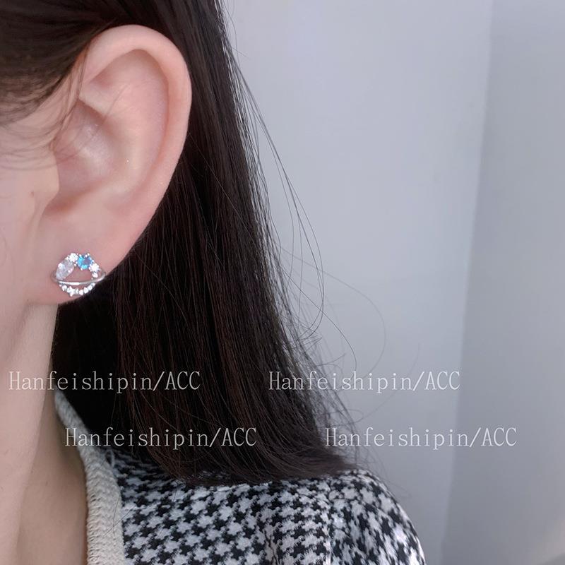 Women's Summer Diamond Planet Small Ear Niche Design Advanced Cold Style Rings