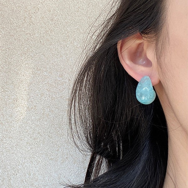 Square Round Face Holiday Sweet Unique Earrings