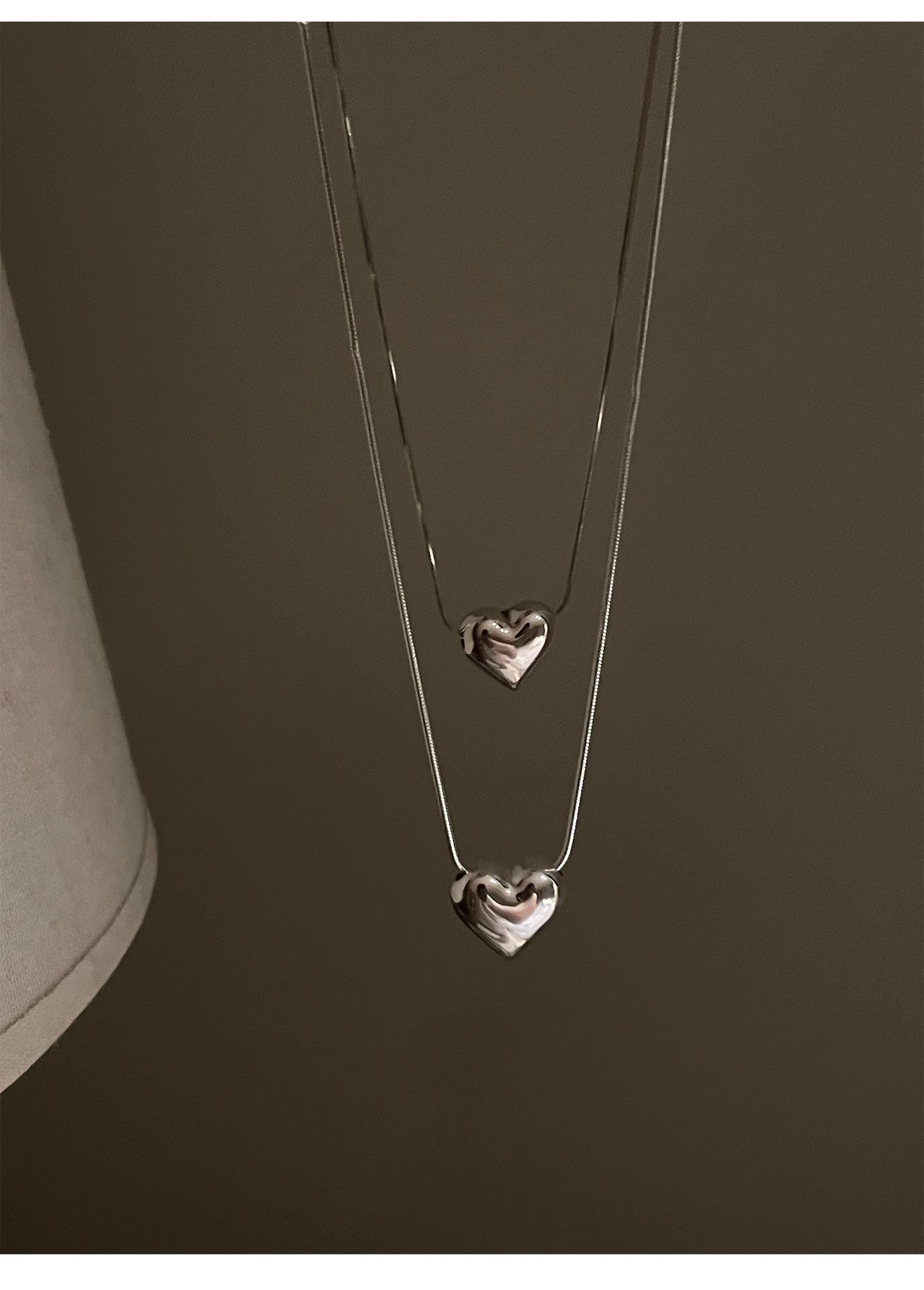 Women's Heart Summer Niche Light Luxury Design Necklaces