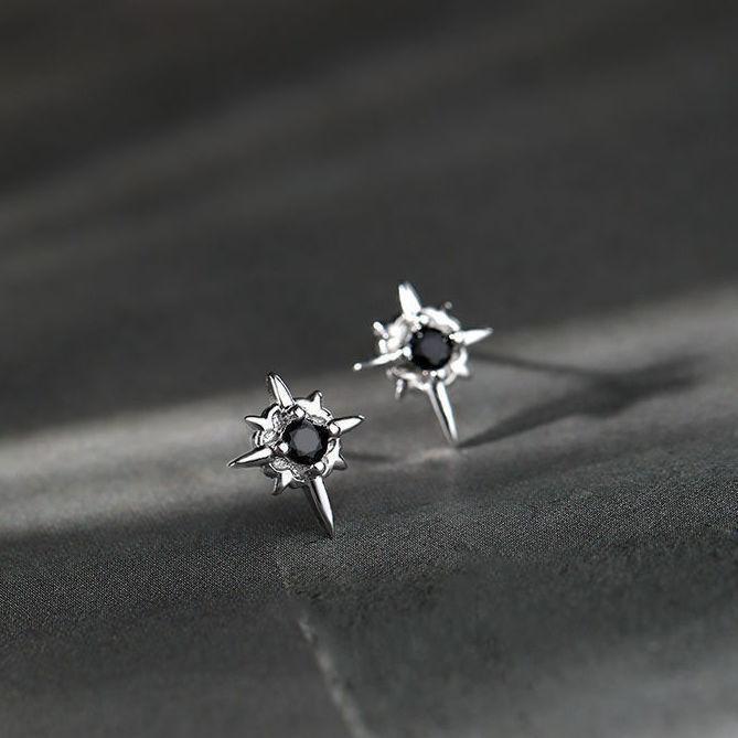 Women's & Men's Design Asterism Ear Trendy High Street Versatile Sense Simple Earrings
