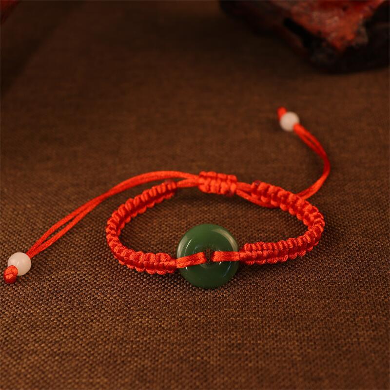 Women's & Men's & Imitation Jade Safety Buckle And Bracelets