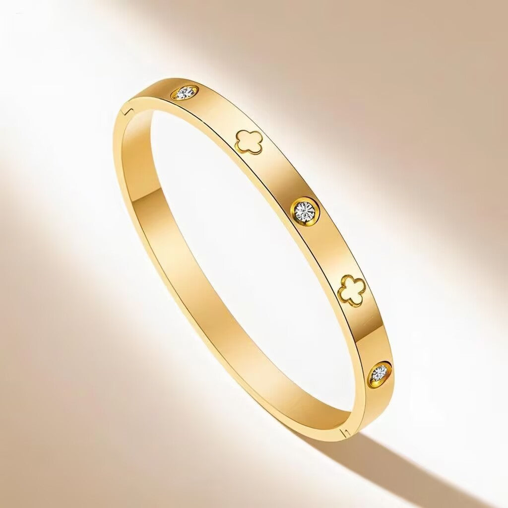Steel Rose Gold Does Not Fade Stainless Affordable Luxury Fashion Bracelet