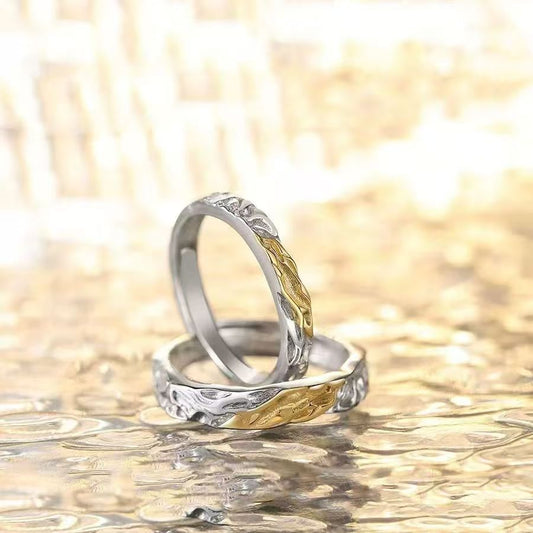 Women's & Men's Sunshine Couple Niche High Sense Design Rings