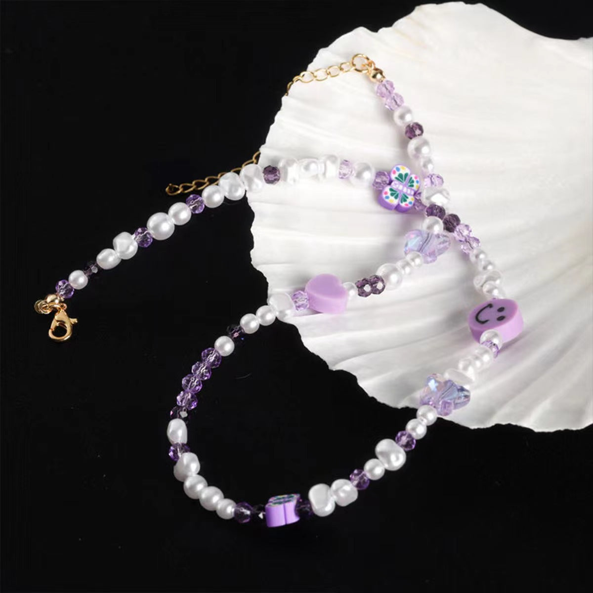 Women's String Beads Pearl For Light Luxury Minority Necklaces