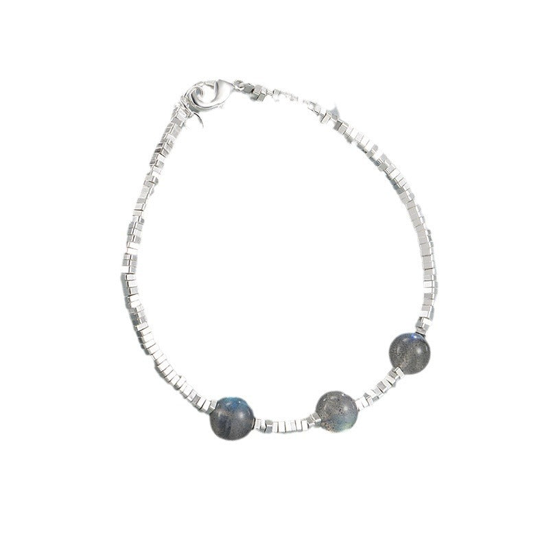 Lucky Fortune Aquamarine Design Affordable Luxury Bracelets