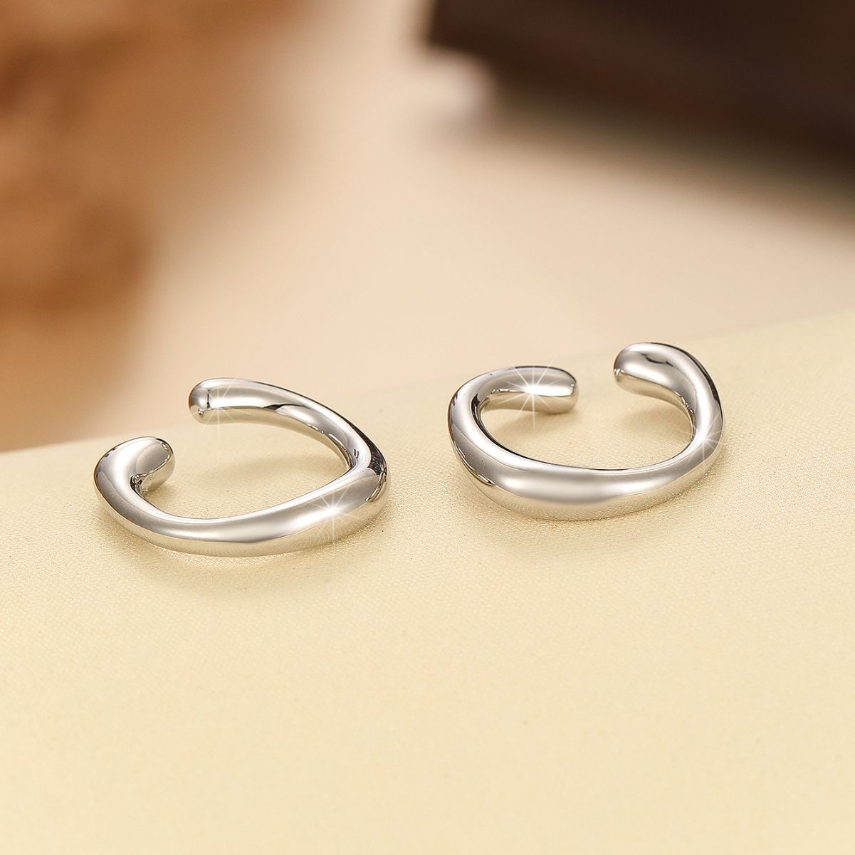 Style Cool Retro Simple Stylish Design Cold Female No Pierced Ear Clip