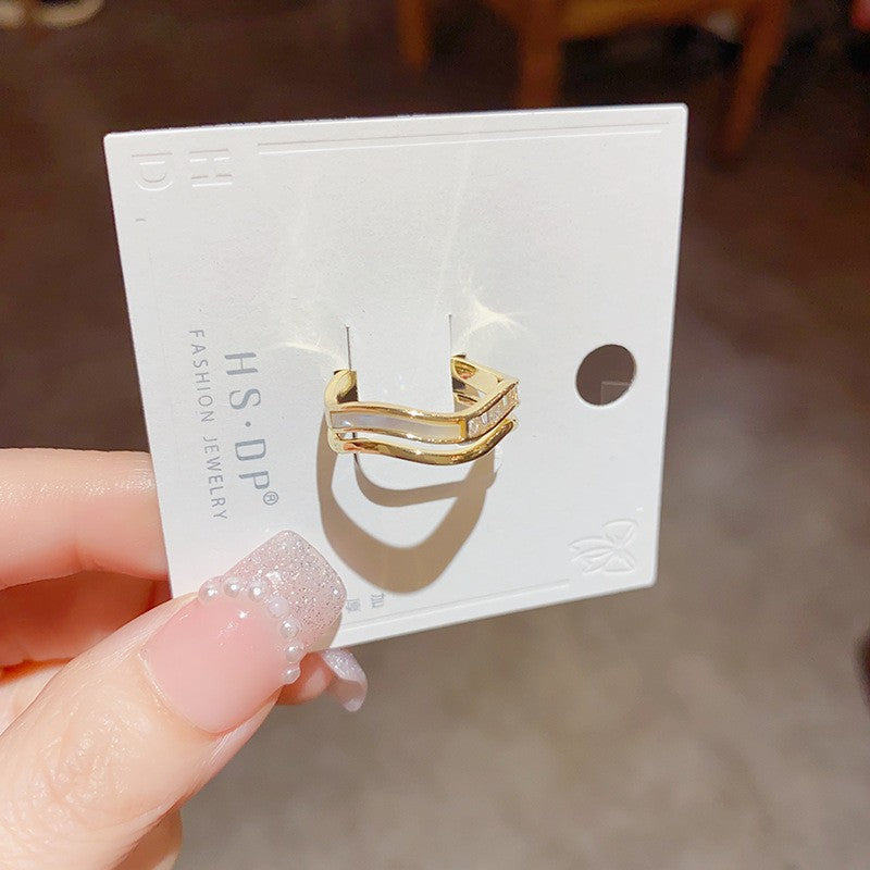 Korean Style Niche Design Temperament Wild Ring