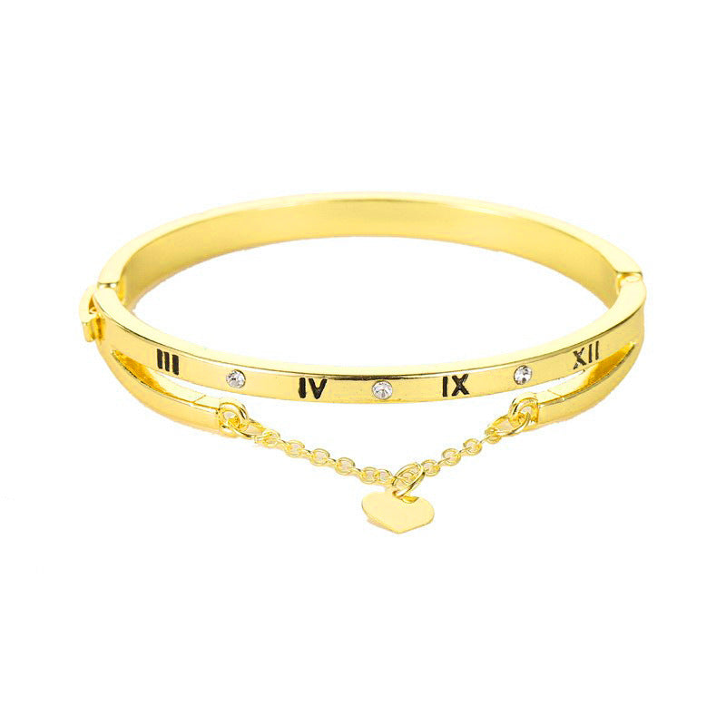 Stall Night Market Zircon Diamond Alloy Bracelets