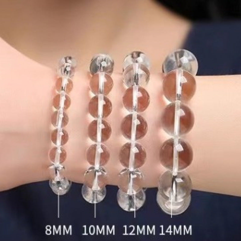 Money Imitation White Crystal Live Broadcast Stall Welfare Travel Bracelet