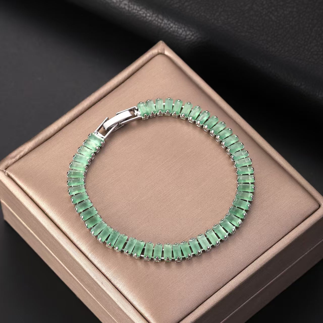 Women's & Men's Colorful Zircon Trendy Fashion Tennis Bracelet