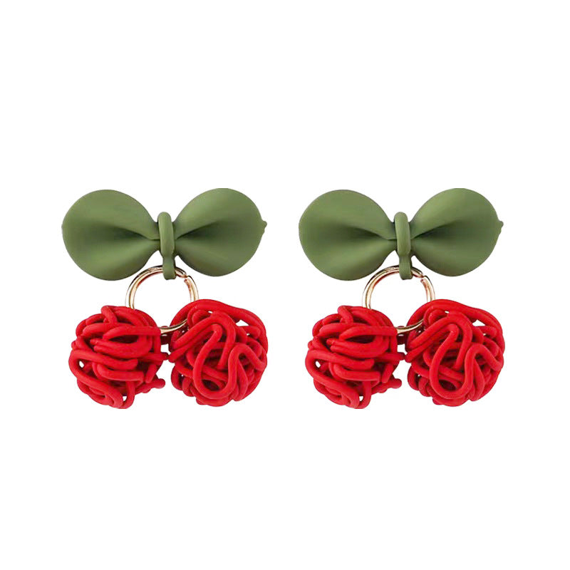 Petites boucles d'oreilles Super féeriques de style Mori pour femmes