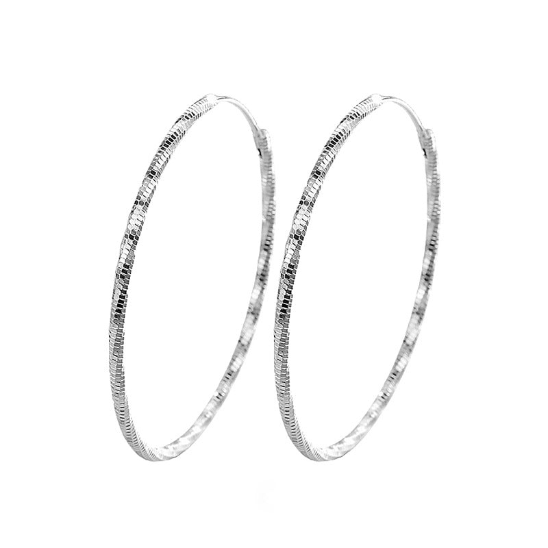Flash Starry Sky Clip Style Classy Face Ear Buckle
